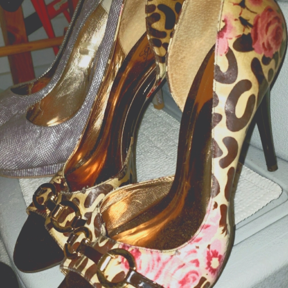 Carlos Santana high heel shoes sz 10